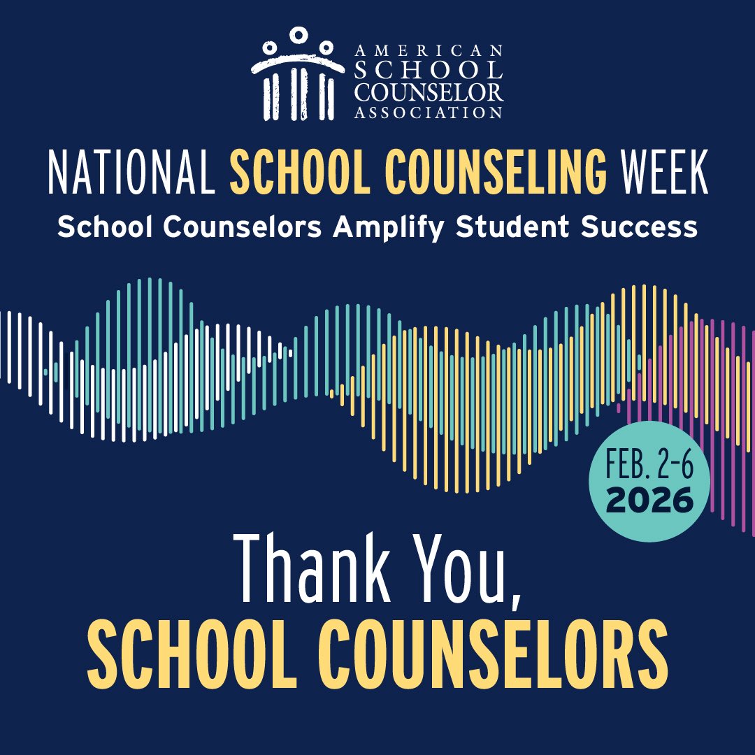 DeKalbSchools's tweet image. ✨ It’s National School Counseling Week, and this #WellnessWednesday we’re thanking our #DCSD school counselors for supporting student wellness.

From managing emotions and reducing stress to building confidence and planning for the future, school counselors make a meaningful