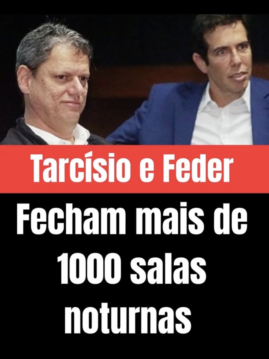 xregis61's tweet photo. TARCÍSIO DE FREITAS FECHANDO 1.000 SALAS NOTURNAS É O MAIS PURO E DESAVERGONHADO DESPREZO PELA EDUCAÇÃO DO POVO QUE TRABALHA O DIA INTEIRO.  
É POPULISMO BARATO. INCOMPETÊNCIA CRÔNICA EM UMA ÚNICA CANALHADA: CORTA O FUTURO DE QUEM JÁ TEM O PRESENTE FODIDO. https://t.co/OySSYjet9t