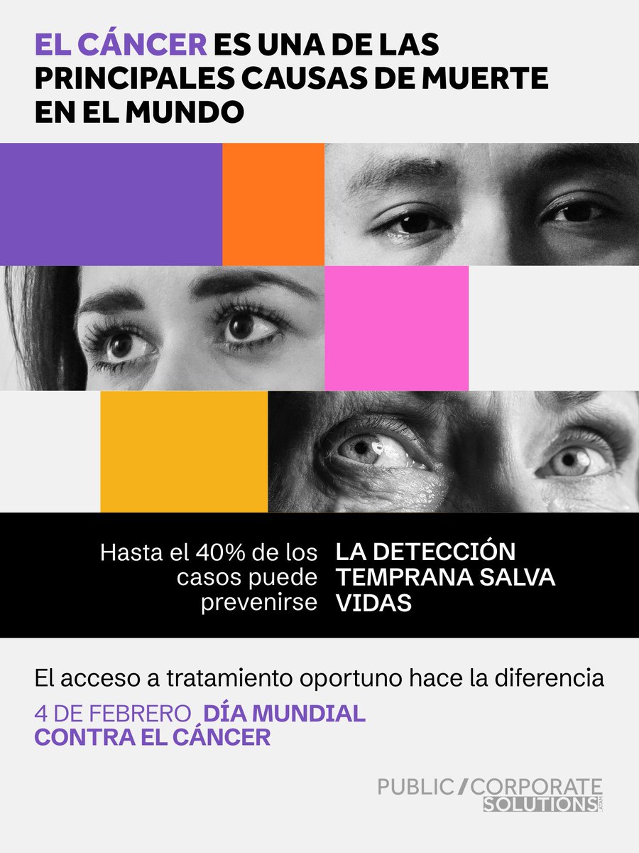 Hablar de cáncer no es fácil, pero sí necesario. La información, la prevención y el acompañamiento pueden cambiar historias.

#DíaMundialContraElCáncer