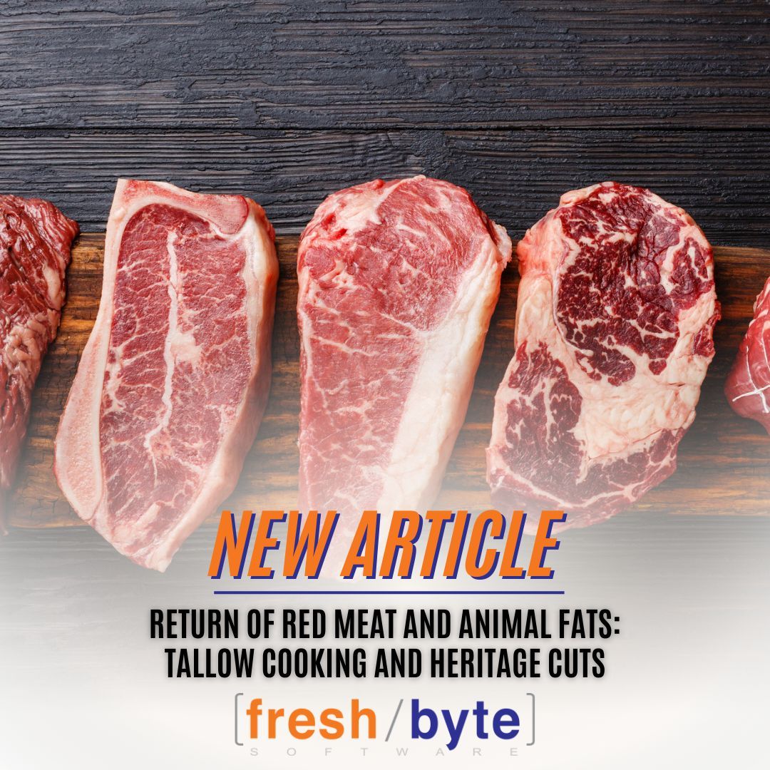 freshbytesoft's tweet photo. The renewed focus on animal fats and red meat accelerated with the release of the new Dietary Guidelines for Americans in January 2026.
☑️ Check it out here! https://t.co/scsX7UvKMq 
#FreshByteSoftware #FoodIndustry #TallowCooking https://t.co/Mmh71TC25W