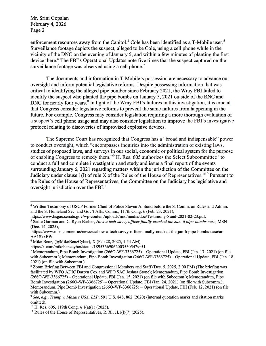 Select Subcommittee on January 6th tweet media