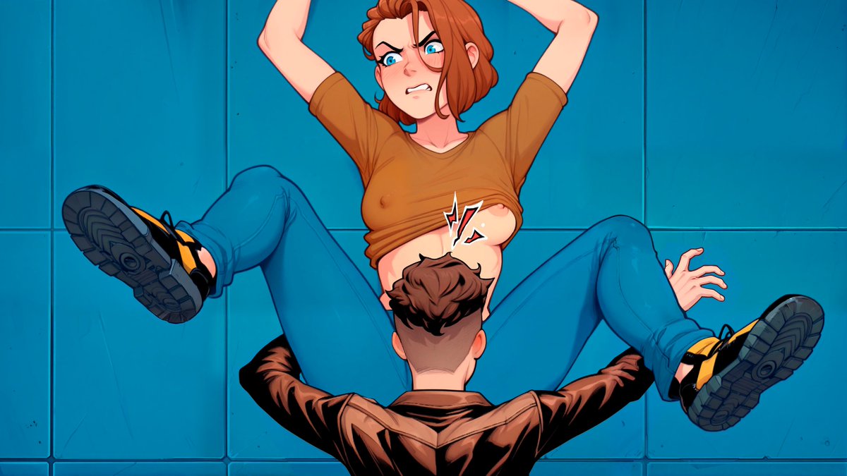 noteverywitch's tweet photo. Galactic missions can be perilous! Not in a fatal way, but stumbling is a real risk. Lucky for you, some crew members are happy to provide a... soft landing.

#gamedev #indiegame #eroticgames #adultgames #gaming #videogame #nsfw #CourseToVenus https://t.co/mBVUrfCynT