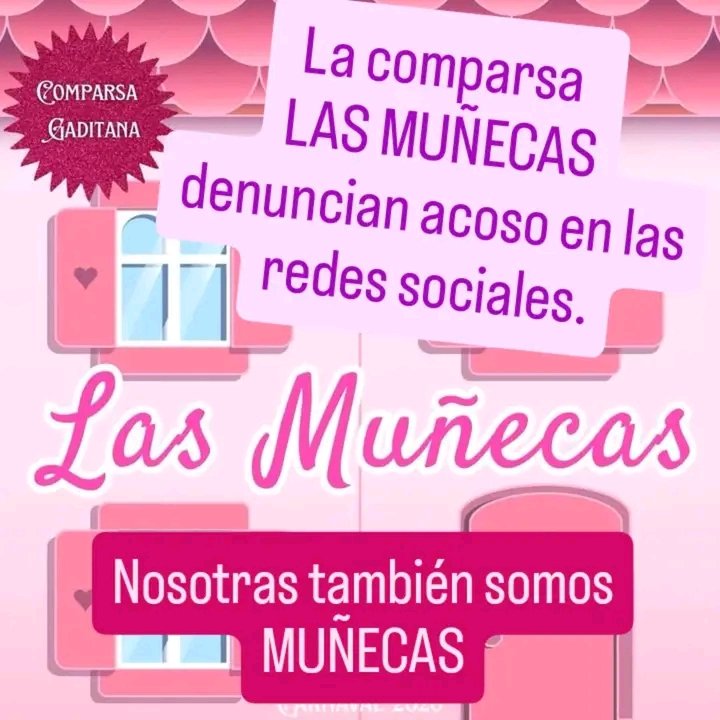 Yo soy una MUÑECA más 
<a href="/_ManuSanchez_/">Manu Sánchez</a> <a href="/audrehooks/">Audre hooks 🪳🚨</a> <a href="/BarracaAbuelita/">La Abuelita Cadista</a> <a href="/CarlotaTormes/">Karlout🚨</a> <a href="/CarolinaMateo4/">Carolina</a> <a href="/DavidMagranial/">David Magrañal</a> <a href="/feminasita/">LaPelisorra 💜♀️</a> <a href="/sagecarbonell/">Sage Cb.</a> <a href="/Soco_Lopez/">Soco López</a> <a href="/josepereiraes/">Jose Pereira</a> <a href="/pgonzrodriguez/">Patricia González-Rodríguez #SinCienciaNoHayFuturo</a>