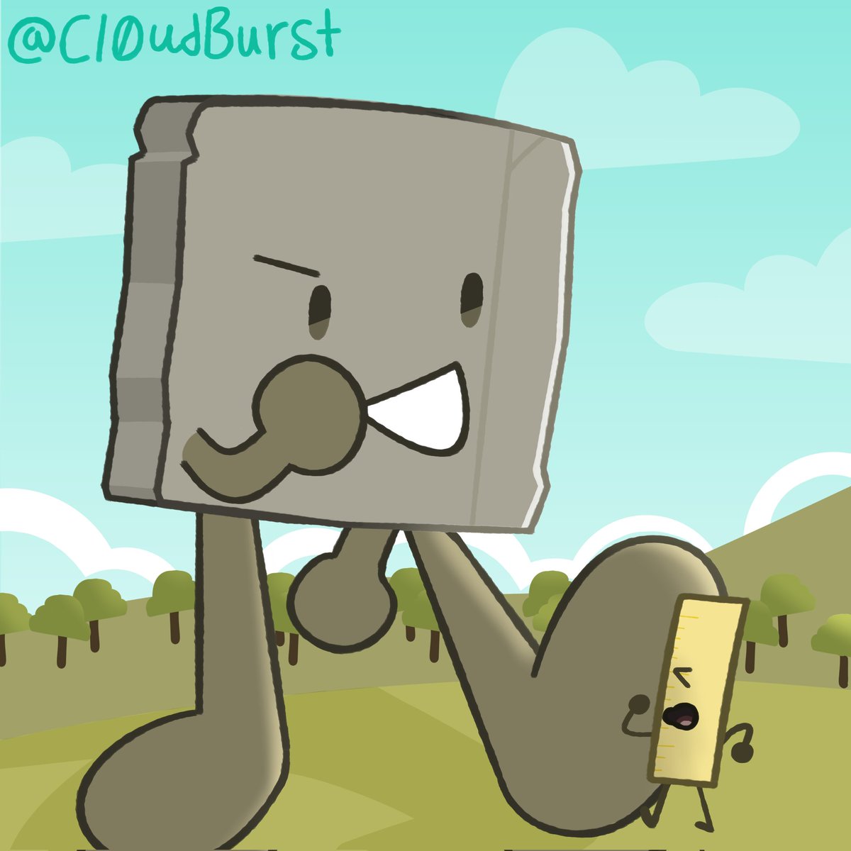 Side walk just loves bullying shorties! Huh? Their not short He's just giant? Yeah right! *STOMP*
#nsfwosc

Requests/questions here:
cloudburst.straw.page