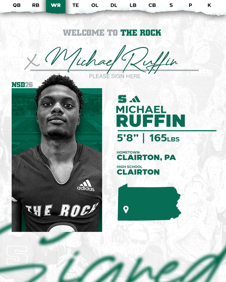 Slippery Rock Football tweet media