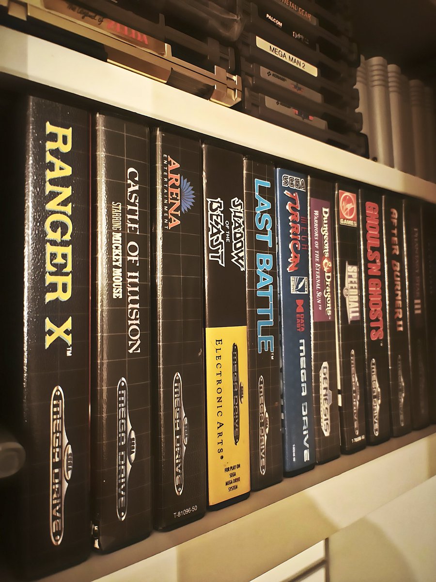 🕹️ A Little bit of Mega Drive / Genesis.

⁉️ Is there a title among these that you absolutely love or hate?

#retrogames #retrogaming #megadrive #sega