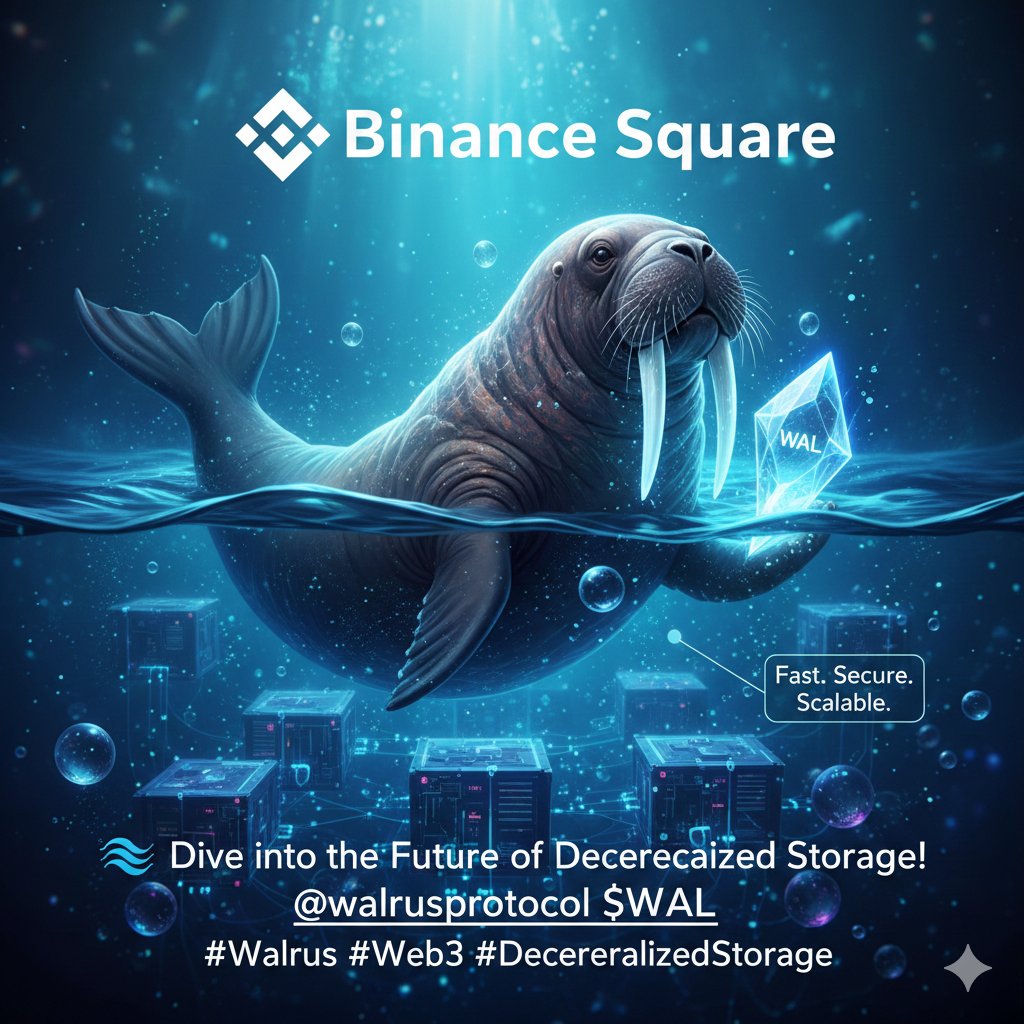 The future of decentralized storage is here with <a href="/WalrusProtocol/">Walrus 🦭/acc</a>! 🚀
By making data storage faster and more affordable for Web3, #Walrus is changing the game for developers and creators alike. Secure your data with $WAL! 🦭🌐