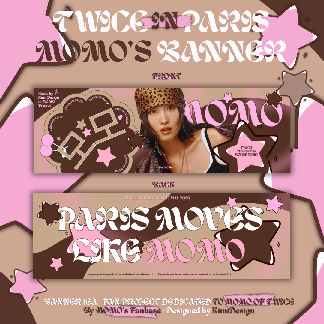 🎫› BANNIÈRE

— ONCEs, voici la magnifique bannière de Momo réalisée par <a href="/KIDesign19/">Kimi Design - ORDERS OPEN 💙</a> !

Vous pouvez réserver votre bannière en remplissant le formulaire suivant :
🔗 forms.gle/PTHQJmAp9jF7TX…

Veuillez à bien lire le formulaire avant tout don ! (+)

➥ #TWICE #트와이스 #MOMO #모모