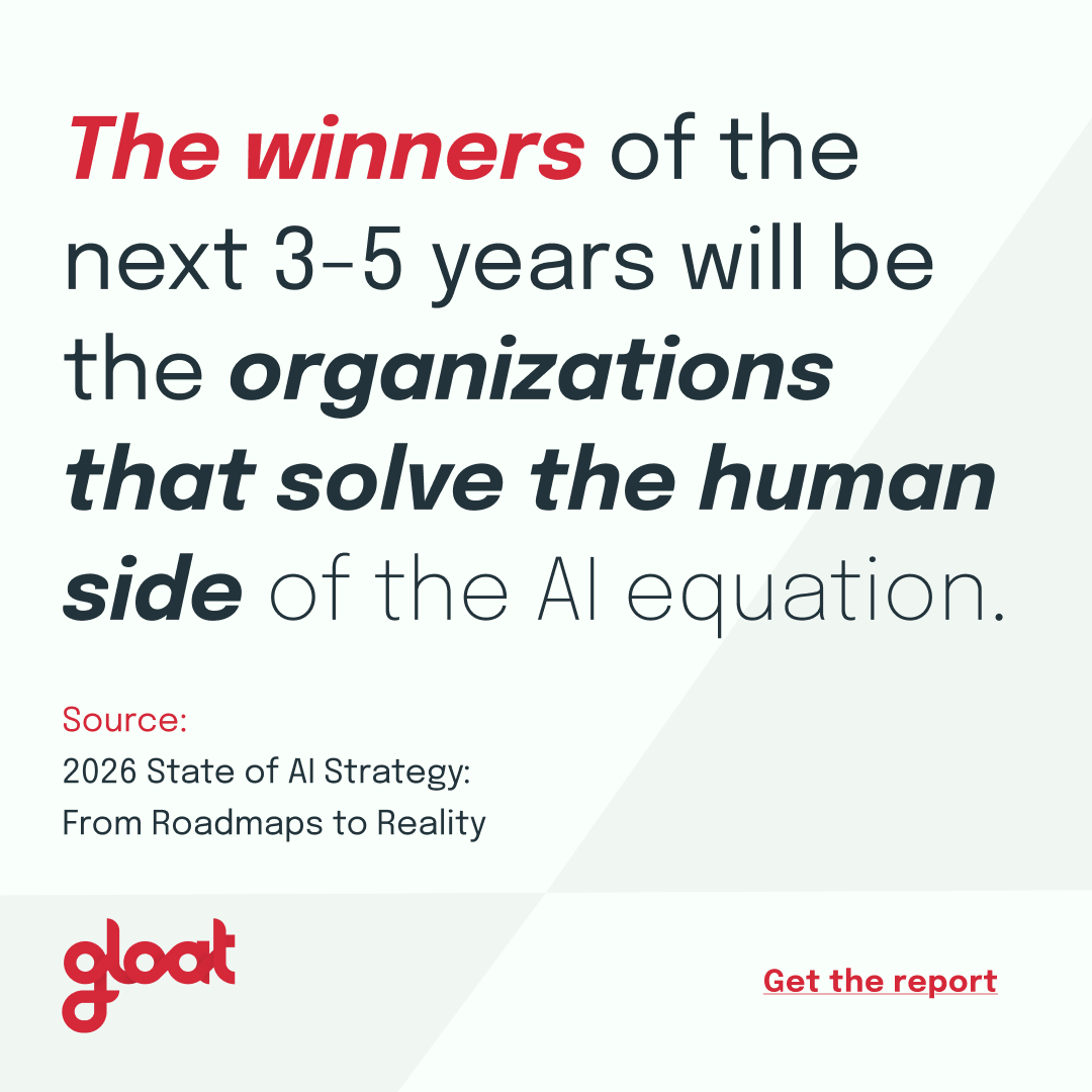 Every company is talking about AI strategy.
Few are talking about workforce strategy.
That's a mistake.
Our survey made it clear: the next 3-5 years will be defined by organizations that solve the human side of AI—not just the technical side. Read more:  hubs.ly/Q041kCSg0
