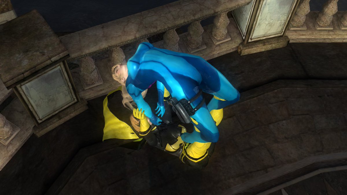 Samuspvb's tweet photo. Samus just got absolutely DESTROYED by Bad Girl...☠️
#ryona 
#リョナ 
#zerosuitsamus 
#samusaran https://t.co/qWh3CJNLhn