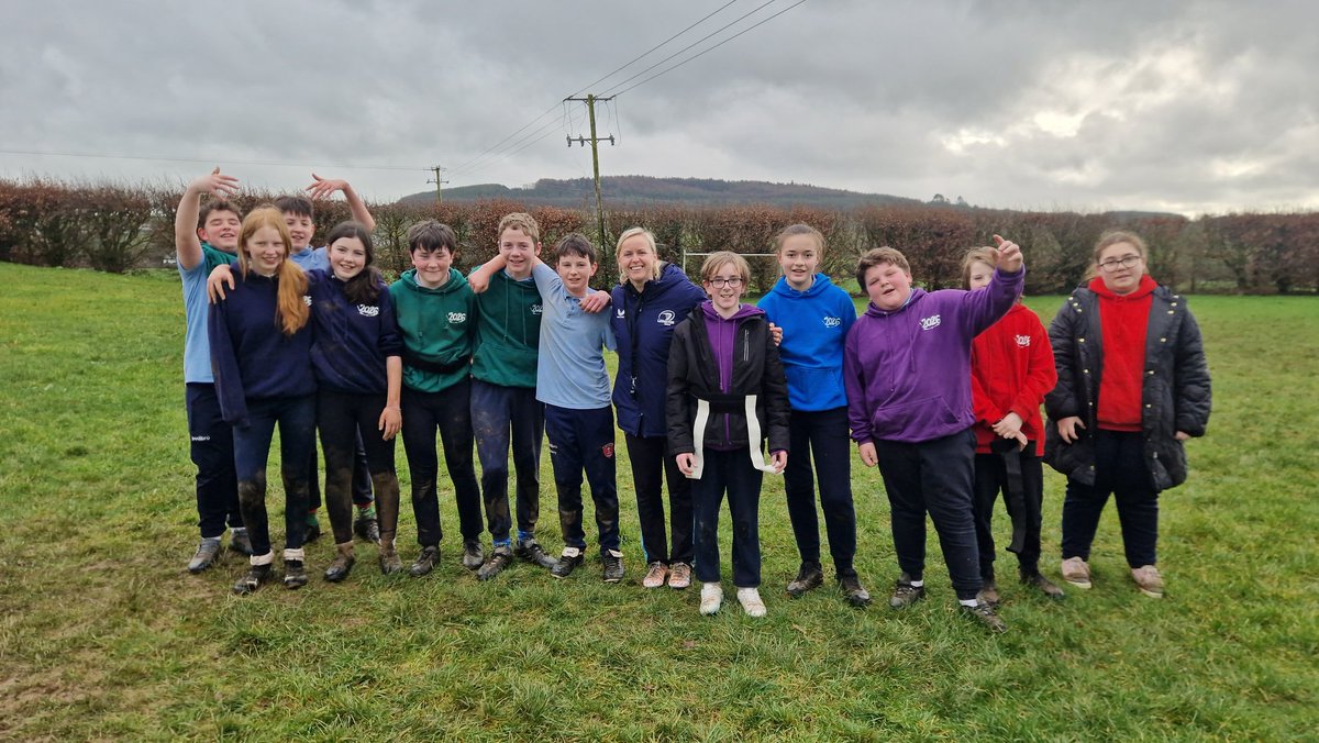 Adamstown_NS's tweet photo. Final day of rugby today with @meeks9013 
6th Class had a ball and some will definitely be heading in to training soon! 🏉 
Thanks Katie https://t.co/qKSsTxHpY2