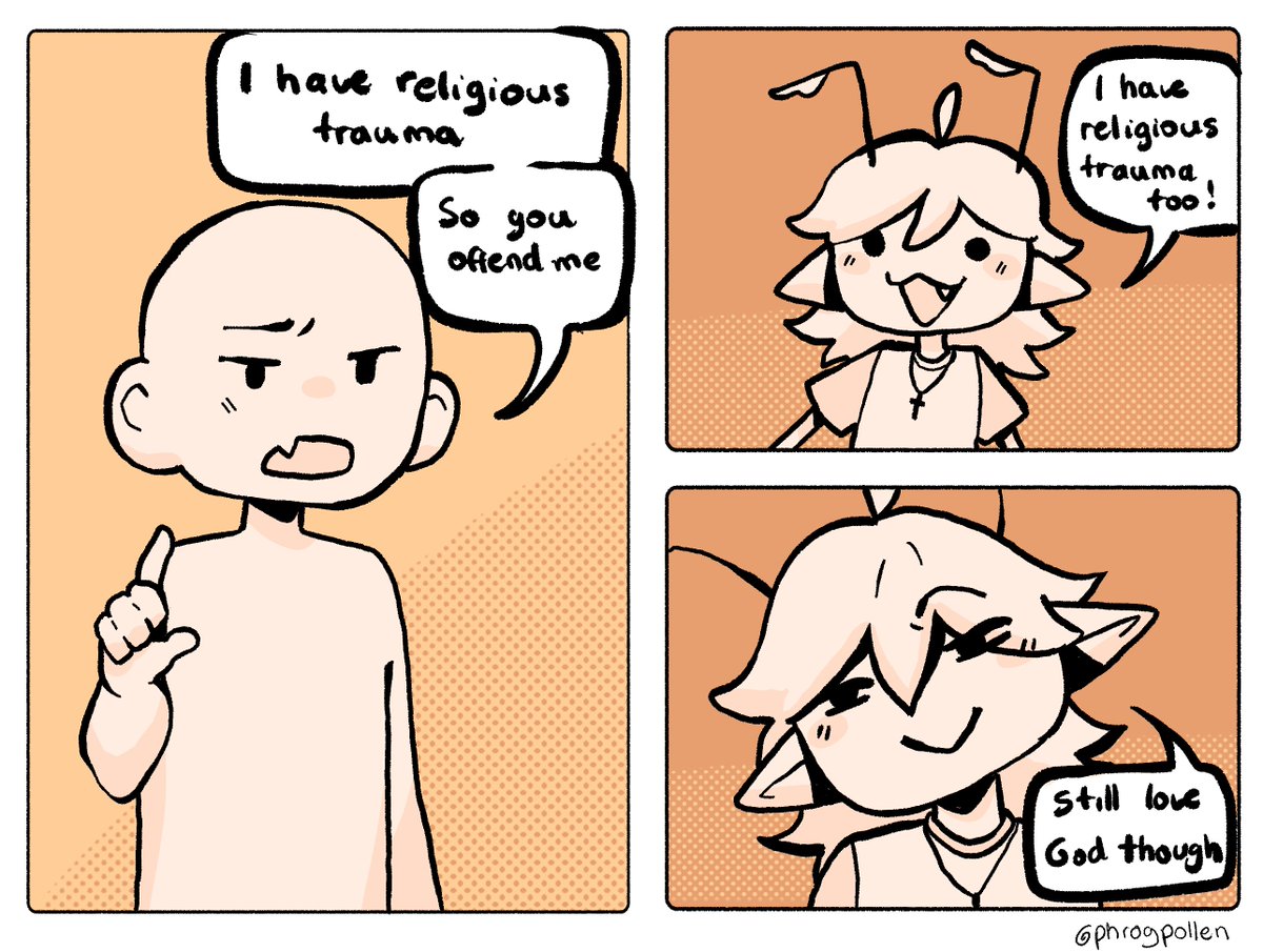 PhrogPollenYT's tweet image. Still love God though