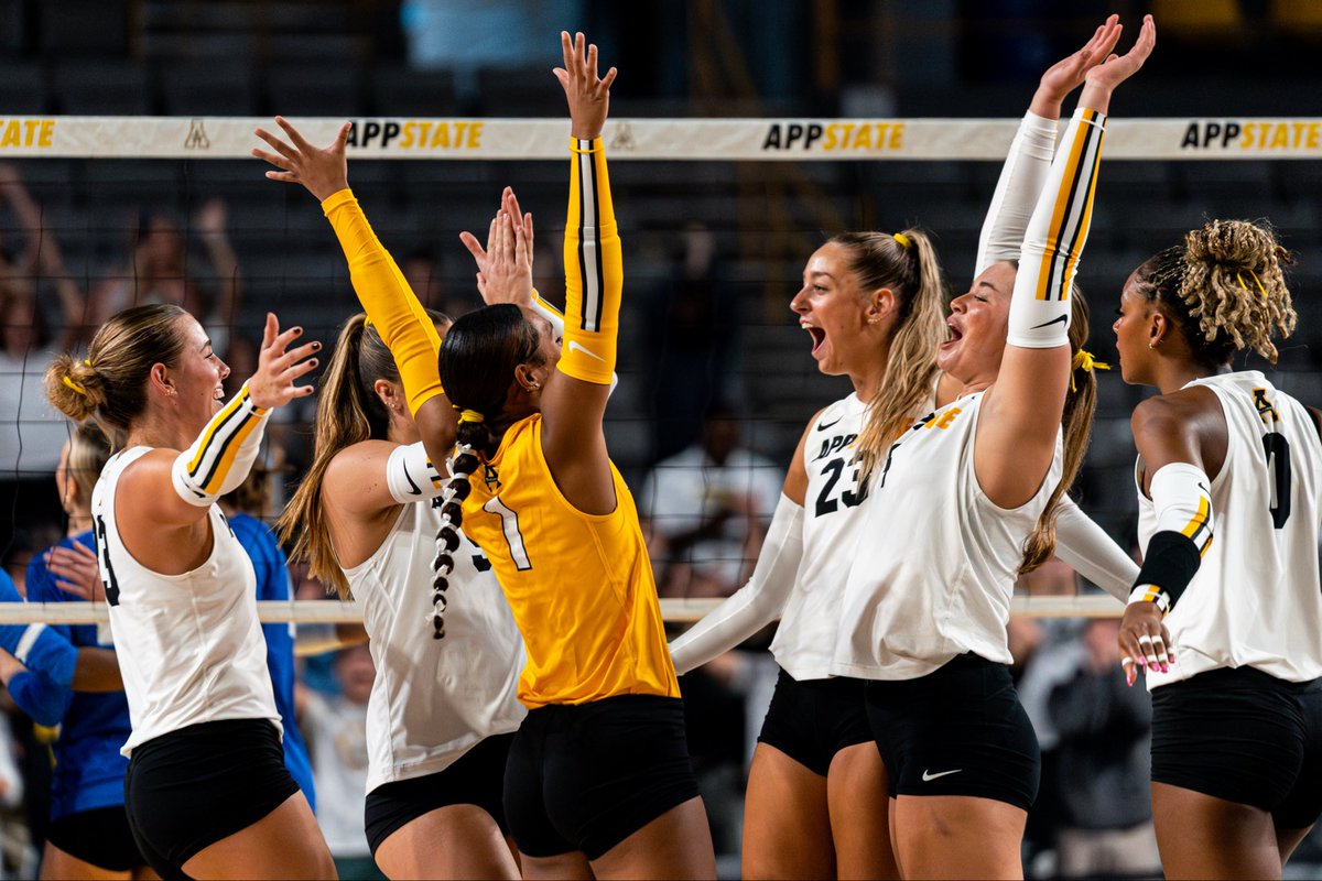 App State Volleyball tweet media