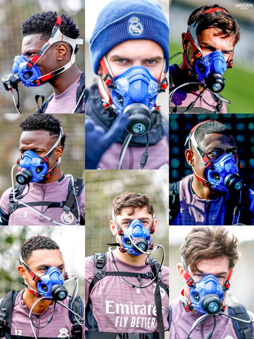 صورة من تدريبات ريال مدريد اليوم. - تدريبات تركز على تحسين اللياقة البدنية في ظل عدم وجود مباريات للفريق هذا الأسبوع 