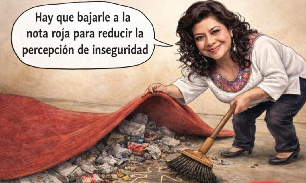 rthur013's tweet photo. Pide Clara Brugada a los medios un "pacto de silencio", que dejen de reportar el crimen, la violencia y eviten dar notas rojas para combatir la mala imagen
¿Y si mejor se pone a chambear? https://t.co/6rFQBzLuap