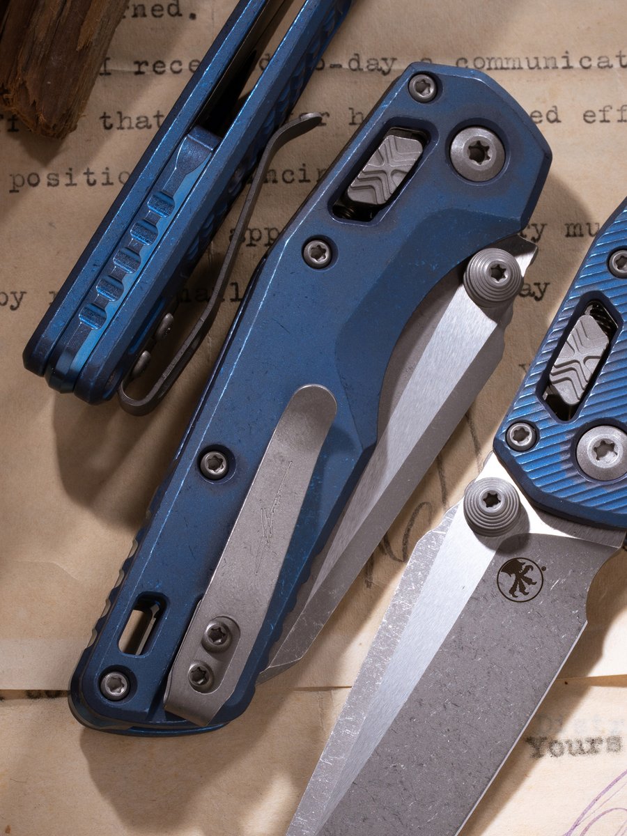 microtechknives's tweet photo. Mighty in nature.
The Marfione Select Titanium Antique Blue MSI® RAM-LOK® MINI delivers Microtech® performance with collector-level refinement.
Headed to Authorized Microtech® Dealers.
#MicrotechKnives #MSI #RAMLOK #MarfioneSelect #TitaniumKnives #KnifeDesign #EDC https://t.co/q33PosNevL
