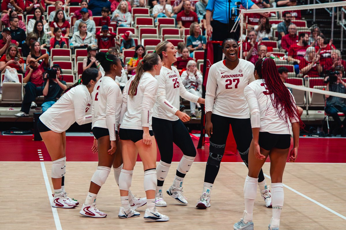 Razorback Volleyball tweet media