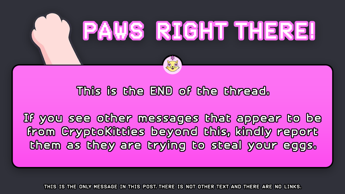 CryptoKitties's tweet photo. https://t.co/nz4sEZXskA