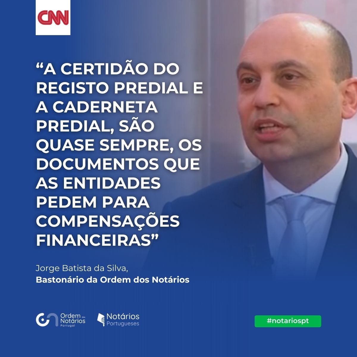 “A certidão do registo predial e a caderneta predial são quase sempre os documentos que as entidades pedem para compensações financeiras”, diz <a href="/JSnotario/">Jorge Silva</a> na <a href="/cnnportugal/">CNN Portugal</a> sobre os documentos para apoios do estado ou seguros após tempestade.

cnnportugal.iol.pt/videos/se-a-su…

#notariospt