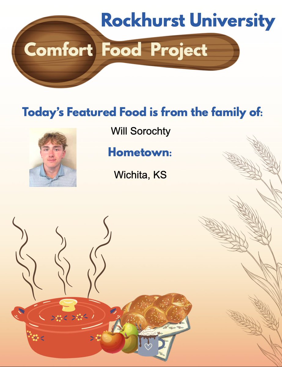 Rockhurstdining's tweet image. The student-requested comfort food of the week is cashew chicken! Try this delicious recipe at the TMDR at lunch today or at home this week. Thanks to Will Sorochty for submitting this recipe!