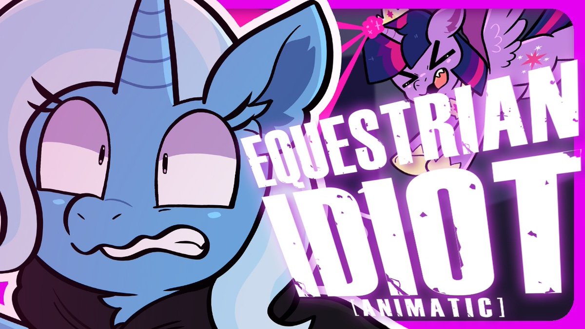 EquestriaDaily's tweet photo. PrinceWhateverer and MelodyBrony have a new album out, ponifying the classic Green Day album American Idiot. As usual for these guys, we've got an epic animation to kick it off!
Get it here:
https://t.co/MLhFiUqco0 https://t.co/KXwO1u3nYL