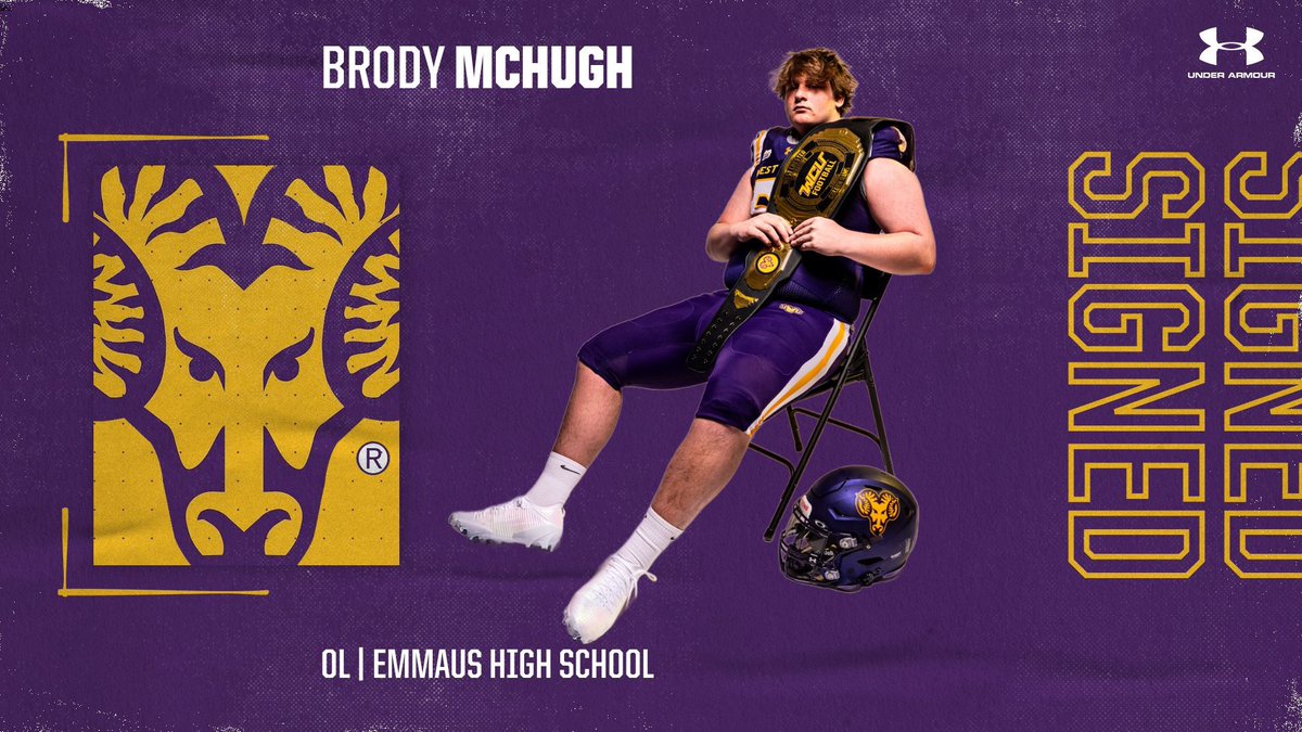 Welcome Brody McHugh to the Golden Rams FAMILY‼️💪🐏

Officially in Purple &amp; Gold <a href="/BrodyMchugh18_4/">Brody Mchugh</a> 

 #TheFutureIsNow | #GoRams