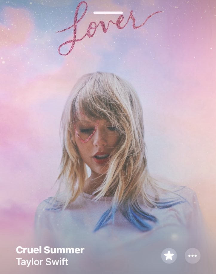 cruel summer by taylor swift