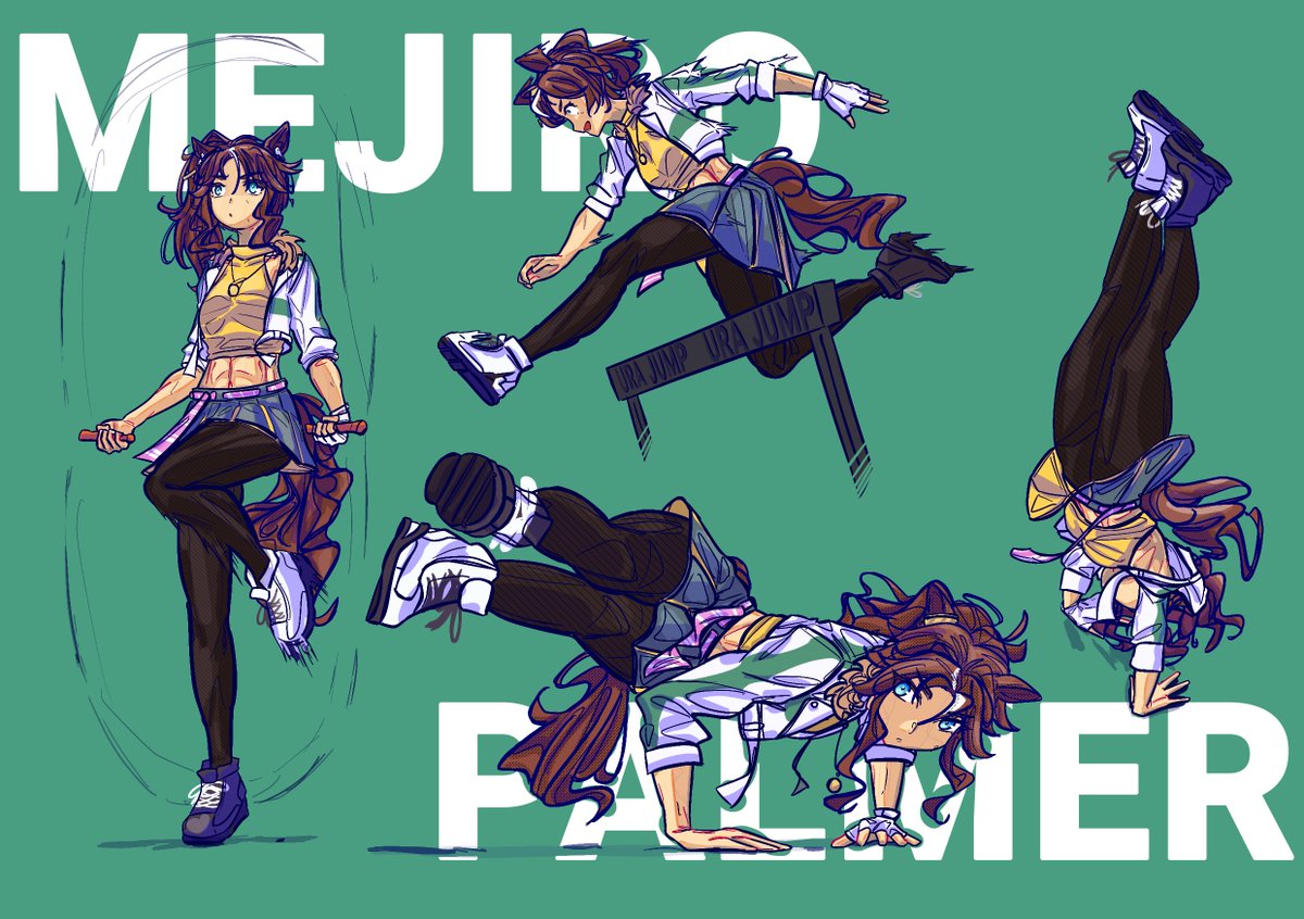 seblaksrtk's tweet photo. mejiro parkour #umamusume #mejiropalmer https://t.co/hxWSMZQzP5