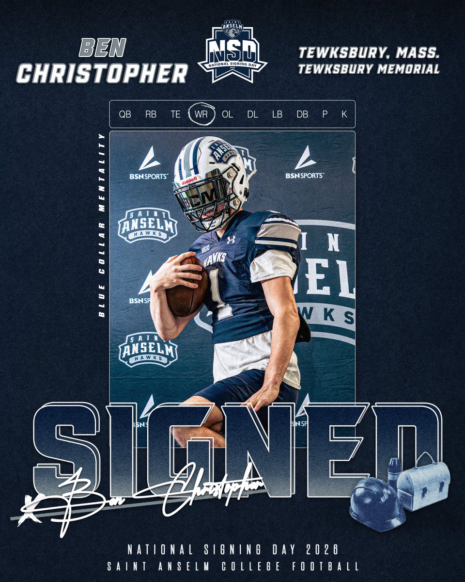 Saint Anselm Football 🏈 #BCM tweet media
