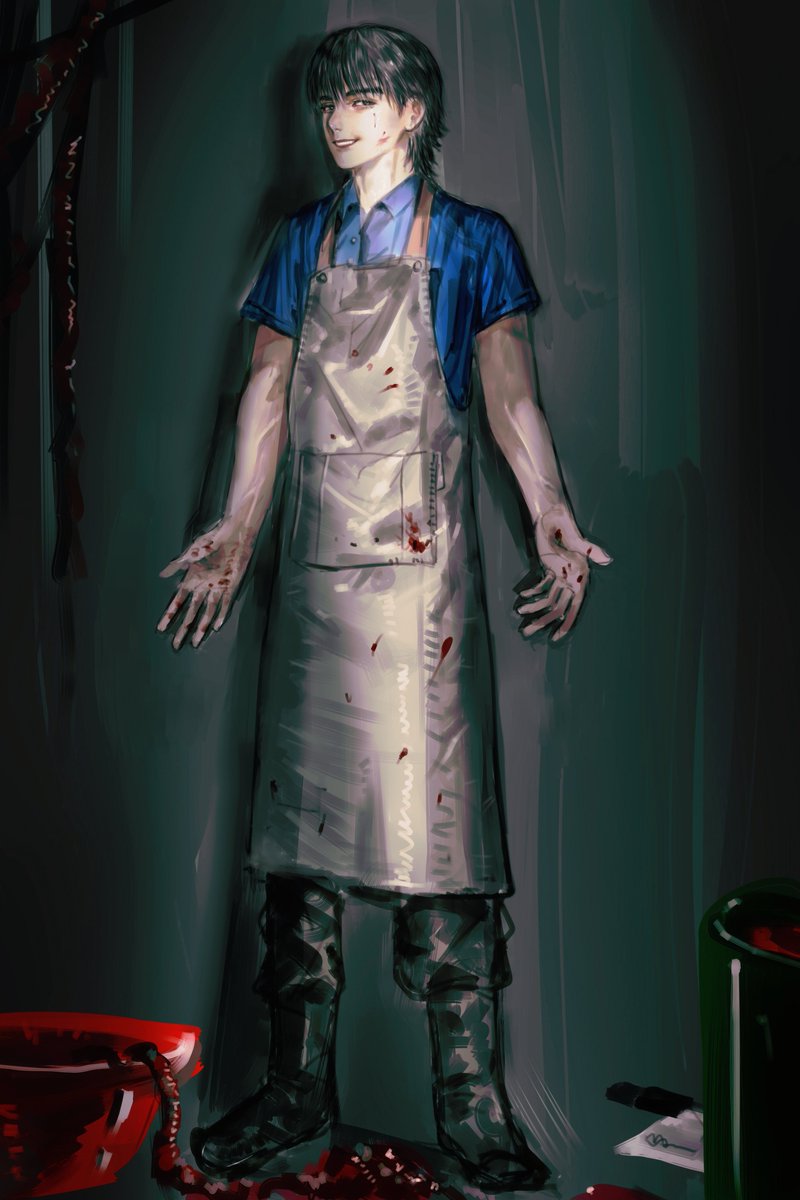 #oc #languagehumans 
小客只是在普通地砍肉