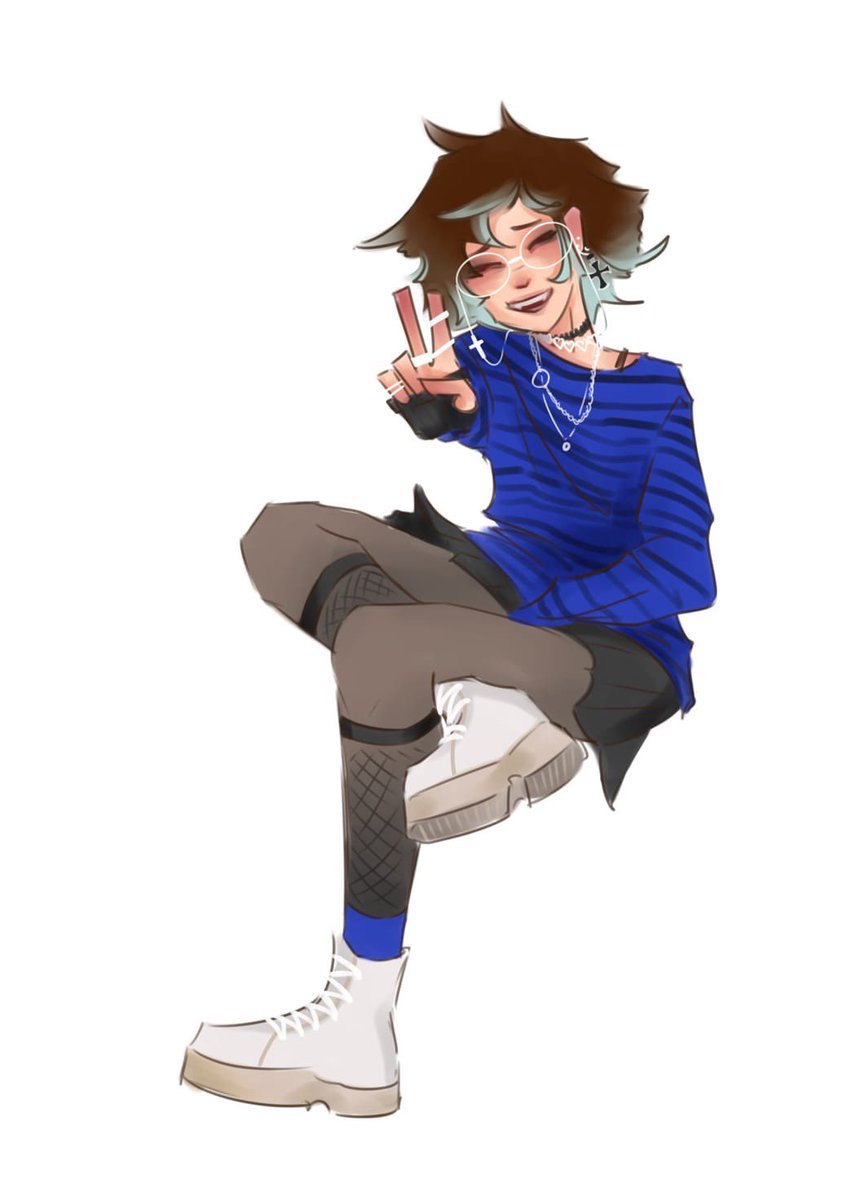 Paketikot's tweet photo. By the way, here's an original work. The difference is 4 years. I was a punk https://t.co/PVgICne7RU