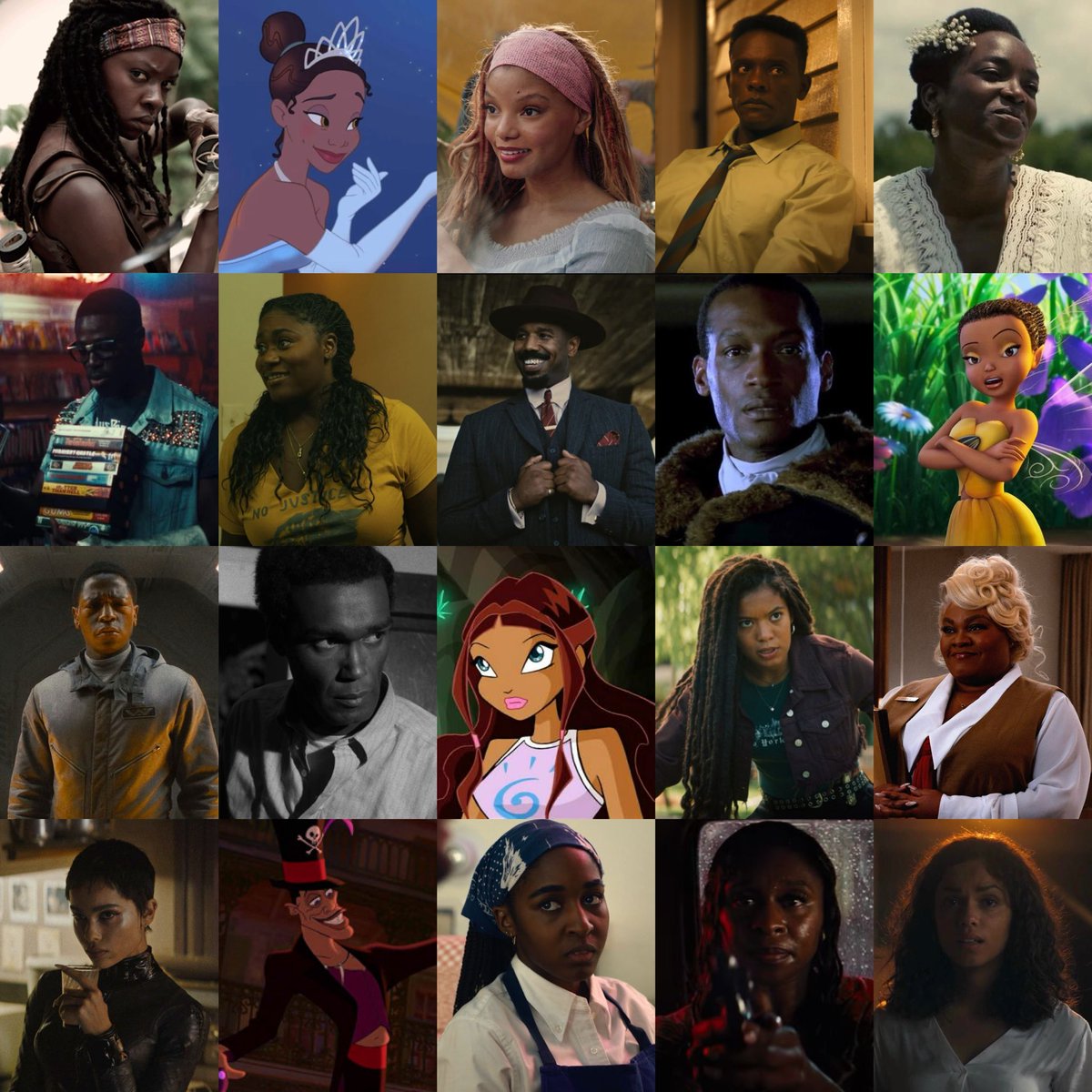 some of my favorite Black characters in honor of BHM!
