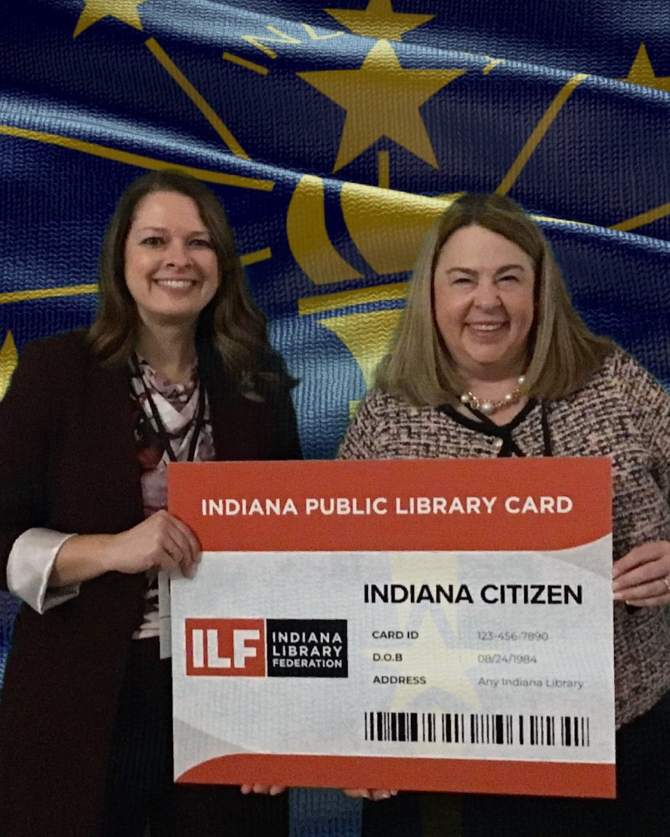 Indiana Library Federation tweet media