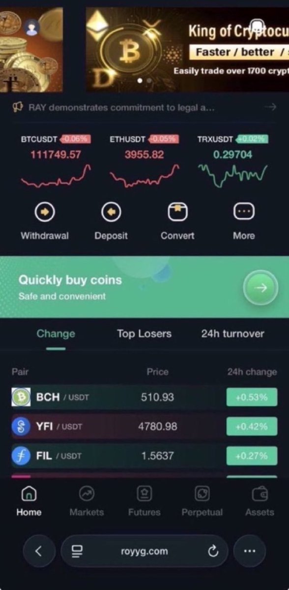 gregorymoore's tweet image. ⚠️🚨SCAM ALERT: #Royyg is accused of using fabricated legal justifications and deceptive methods. Cease and stop all interaction. Get help from accredited recovery experts if affected today.
#FundsRecovery #ScamAlert
#CryptoScam #CryptoRecovery