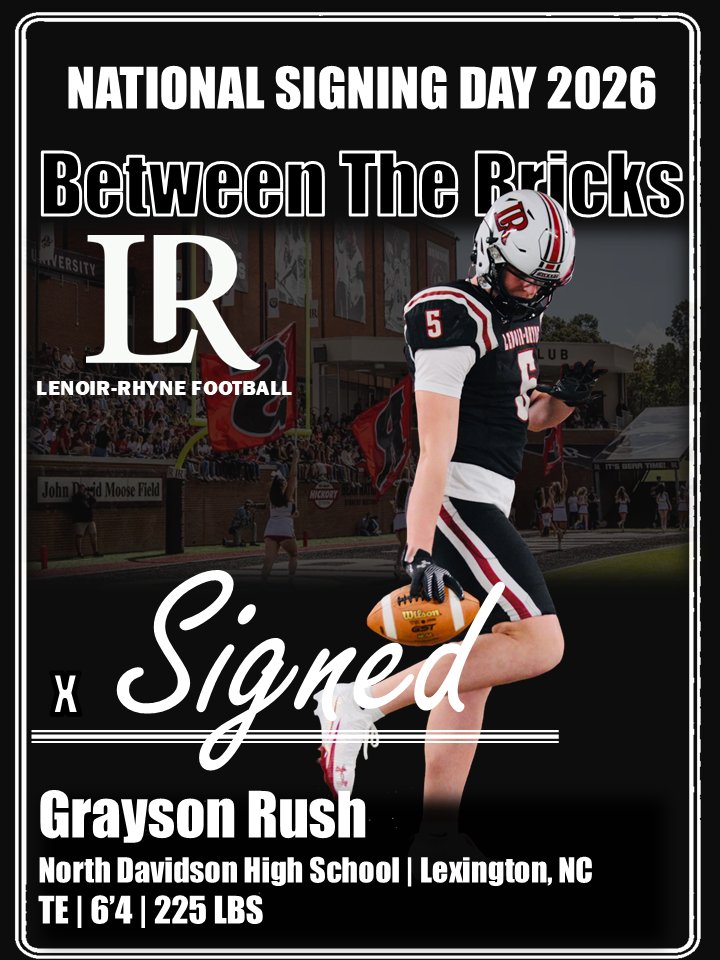 Lenoir-Rhyne Football tweet media