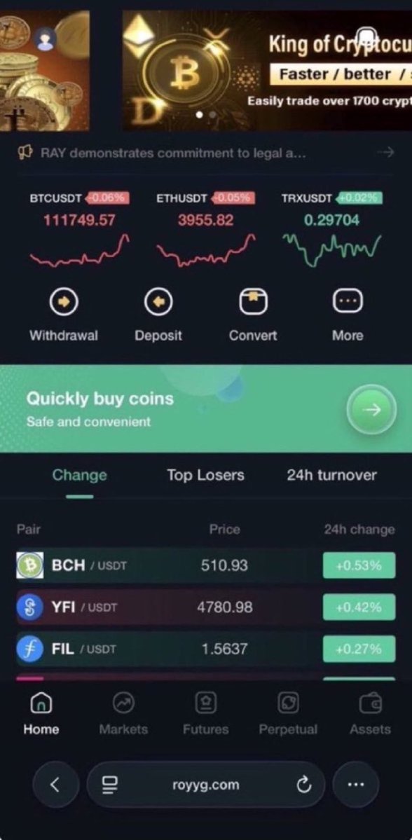 gregorymoore's tweet image. 🚨ALERT: #Royyg is suspected of misleading investors with fake legal claims and scam techniques. Cease all activity. Reach out to verified recovery specialists for support.
#CryptoScam #CryptoRecovery