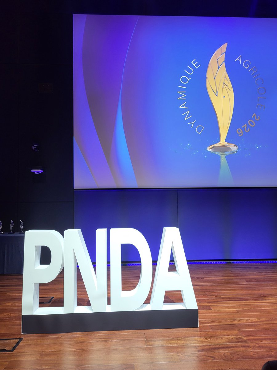 #PNDA <a href="/lacoopagricole/">La Coopération Agricole</a> présente ce soir à la remise de la 34ème édition du "Prix National de la Dynamique Agricole" 2026, organisée par le <a href="/GroupeBPCE/">Groupe BPCE</a>.
Cc <a href="/melanievilboux/">Melanie VILBOUX</a> <a href="/simplyagri/">Loïc GUITTON</a>