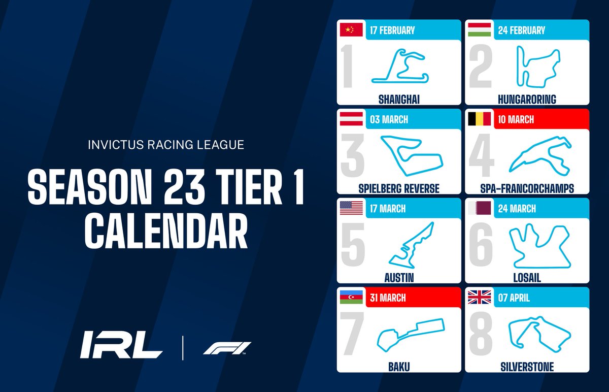 Invictus Racing League tweet media