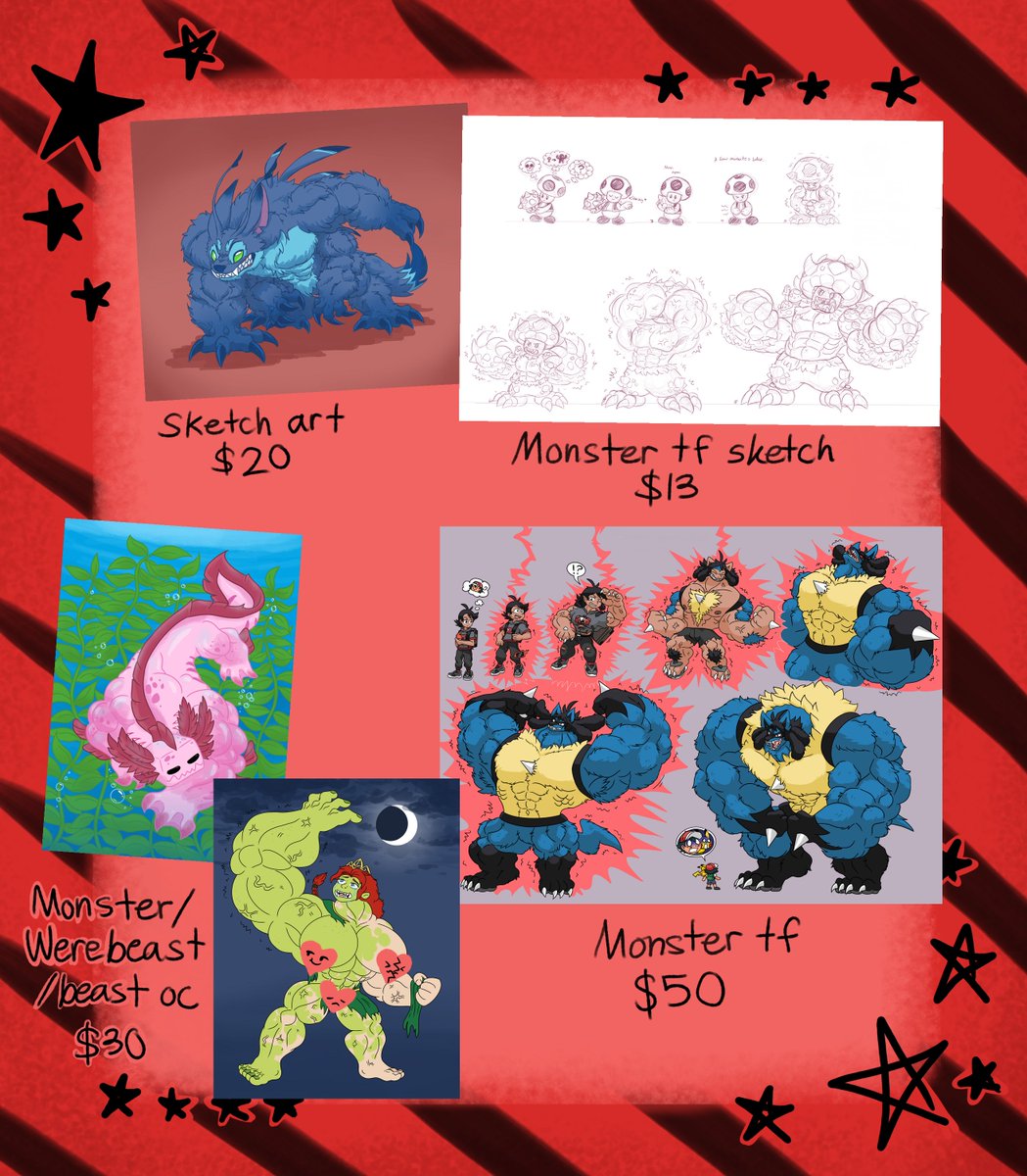 Supermonsterfan🔞 (cool, cute, FMG & MMTF artist) tweet media