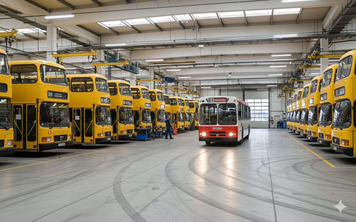 El Pegaso 6038 preservado ex-<a href="/TMB_Barcelona/">TMB</a> con calca 7092 ha viajado por diferentes ciudades del mundo: Paris, Berlín, París y hasta a la China ha ido. Obra de la IA y de la mente de <a href="/jrtauste/">Josep Ramon Tauste</a>