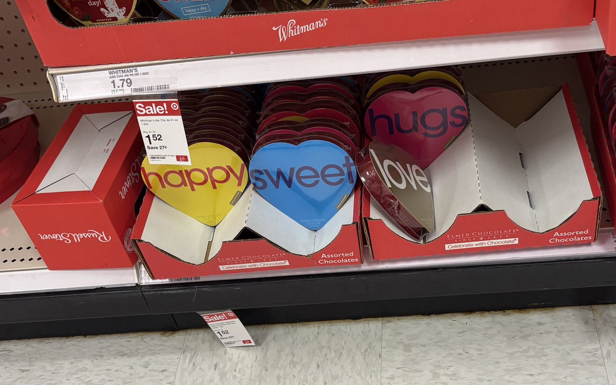 why they got the glee font valentine’s day chocolate