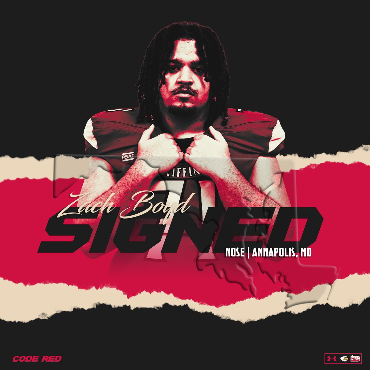 Welcome, 2026 Seton Hill Griffin Signee Zach Boyd (<a href="/zachboyd_71/">Zach Boyd</a>). Trench Warrior from Maryland - Hitting hard, Controlling the line, and leaving no room to move!! #STICK2THECOD6