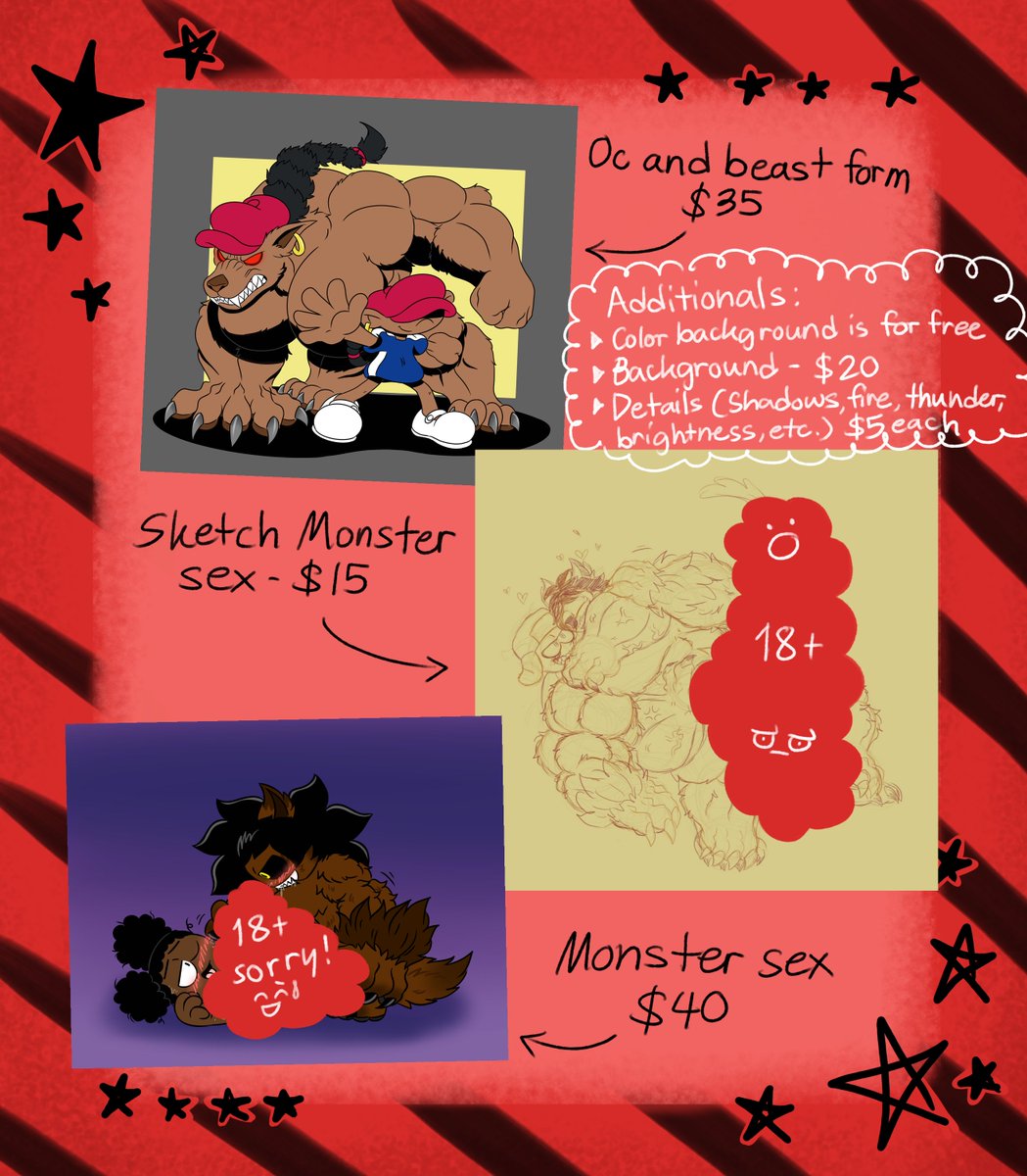 Supermonsterfan🔞 (cool, cute, FMG & MMTF artist) tweet media