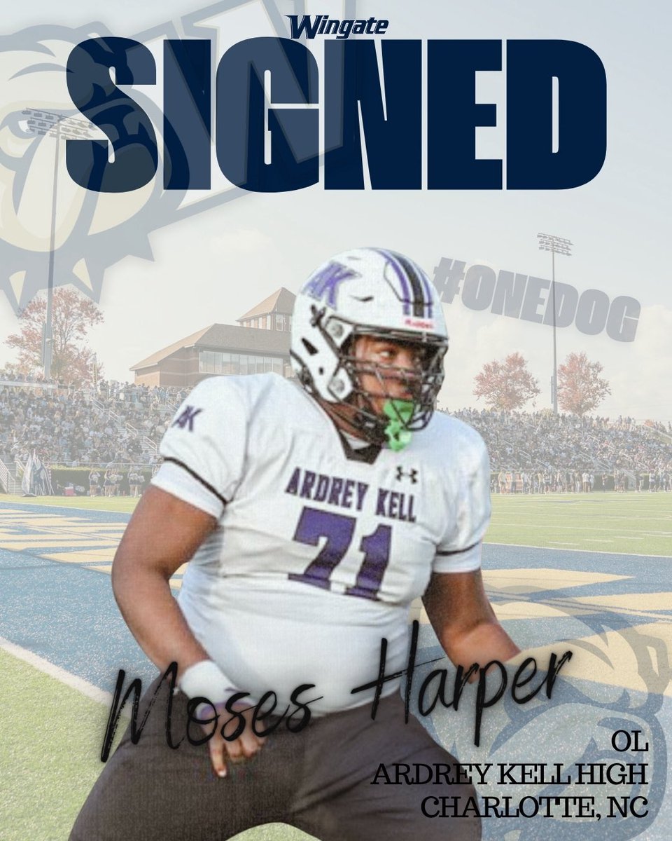 Wingate Bulldogs Football tweet media