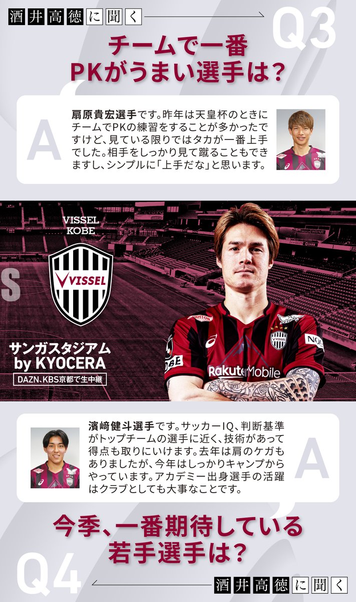 なおも昇る京都か、強度極まる神戸か

🏆️ 明治安田Ｊ１百年構想リーグ
⚔️ WESTグループ 第1節
🆚 京都サンガF.C. vs ヴィッセル神戸
📅 2/6(金) 19:00KO
🏟️ サンガスタジアム by KYOCERA
📺️ DAZN / KBS京都

#Ｊリーグ