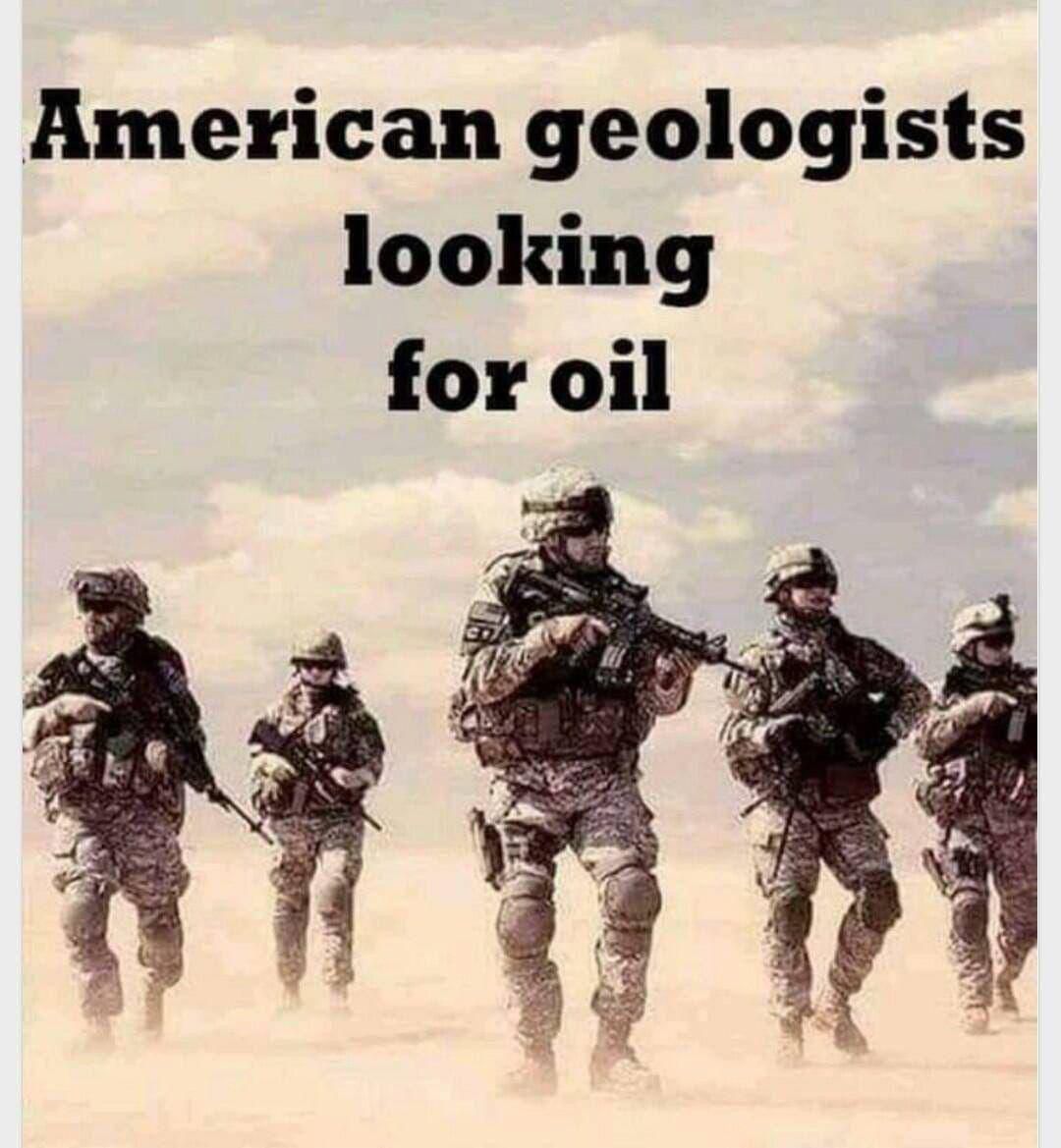 Thianis5's tweet photo. @StandUpForTrmp Hell no.... Oil Geologist the problem in this world https://t.co/1TYTDsdBe9