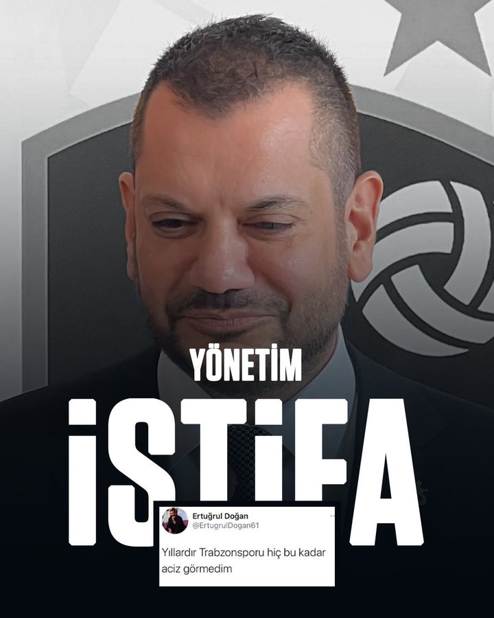 Her transfer dönemi öncesi hatta aylar öncesinden önümüzdeki dönemin planlamasına başlıyoruz transferleri yetiştireceğiz dediniz sustuk 

Ezeli rakip edebi düşmanlara oyuncunun anılmasını müsade edip peşkeş çektiniz yutkunduk ama unutmadık artık yeter

#TrabzonsporKongreye