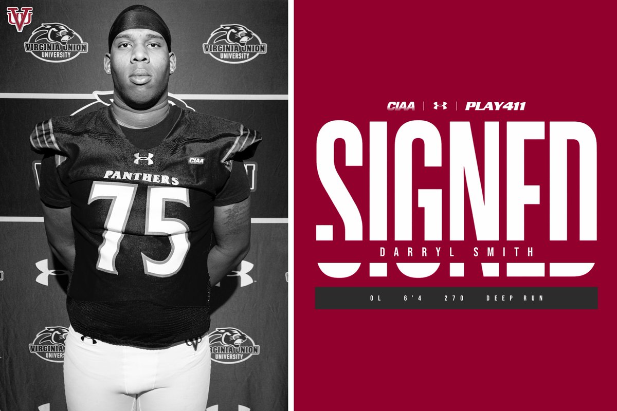VUU_Football's tweet photo. Panther Nation Let's Welcome Darryl Smith #PLAY411 https://t.co/dtGINtILJi