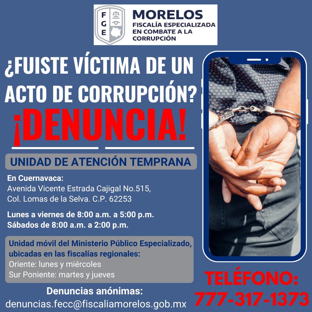 Fiscalía Anticorrupción Morelos tweet media