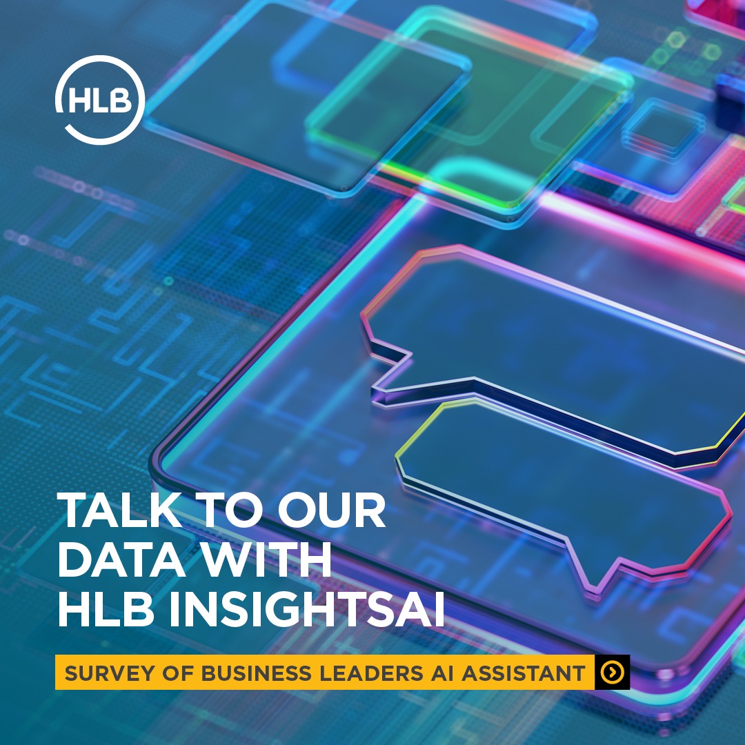 Talk to your data with HLB InsightsAI 🧠

Explore seven years of insights from our Survey of Business Leaders, including the 2026 report.

Discover what leaders are prioritising:
👉 buff.ly/ILerWiX

#HLBInsights #AI #BusinessStrategy